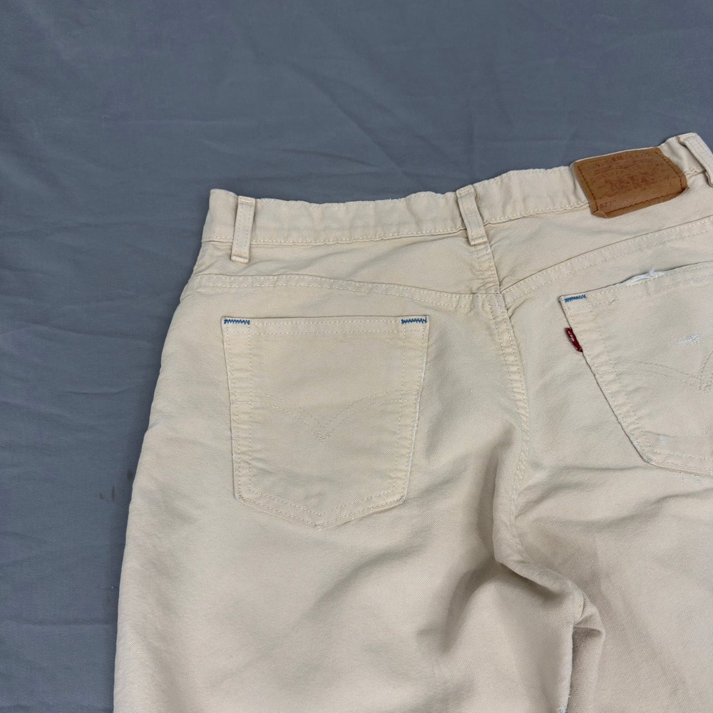 Vintage 577 Woman's Levi's Ribcage Wide Leg Women's Jeans w/ measurements - Picture 10 of 16